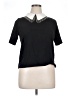 Zara Black Short Sleeve Top Size XL - photo 1