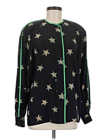 Escada by Margaretha Ley Long Sleeve Blouse (view 1)