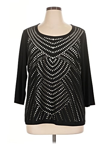 Chico's 3/4 Sleeve Top (view 1)