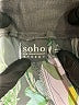 Soho 100% Polyester Floral Purple Sweatpants Size XL - photo 4