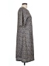 Christopher & Banks 100% Polyester Tweed Gray Casual Dress Size L - photo 4