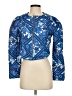 7 For All Mankind 100% Cotton Print Blue Jacket Size S - photo 1