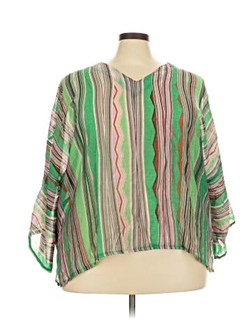 Suzanne Betro 3/4 Sleeve Blouse (view 1)