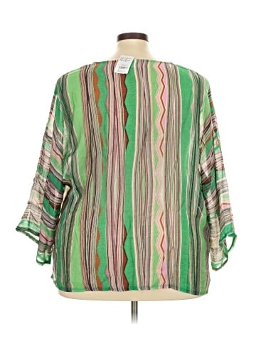 Suzanne Betro 3/4 Sleeve Blouse (view 2)