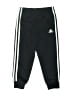 Adidas 100% Polyester Black Track Pants Size 4 - photo 1