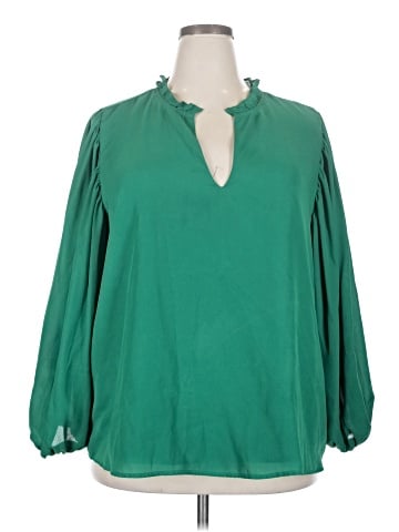 Sugarlips 3/4 Sleeve Blouse (view 1)