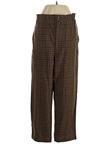 Madewell Plaid Paperbag Tapered Pants (view 1)