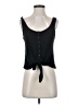 Express One Eleven Black Sleeveless Blouse Size S - photo 1