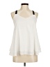 Aqua 100% Polyester Ivory Sleeveless Blouse Size M - photo 1
