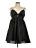 AaKaa 100% Polyester Black Cocktail Dress Size L - photo 1