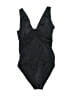 ASOS Solid Black One Piece Swimsuit Size M - photo 1