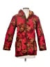 Unbranded 100% Polyester Print Red Coat Size S - photo 1