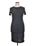 Glamorous Solid Gray Casual Dress Size 14 Petite - photo 1