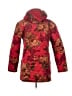 Unbranded 100% Polyester Print Red Coat Size S - photo 2