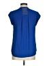 Daniel Rainn 100% Polyester Blue Short Sleeve Blouse Size M - photo 2