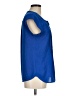 Daniel Rainn 100% Polyester Blue Short Sleeve Blouse Size M - photo 4