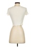 Gaze Ivory Short Sleeve Turtleneck Size S - photo 2
