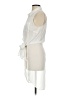 BCBGeneration Ivory Sleeveless Button-Down Shirt Size S - photo 5