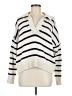 Madewell Stripes Ivory Pullover Sweater Size M - photo 1