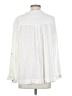 Caffé Marrakesh 100% Cotton Ivory Long Sleeve Blouse Size S - photo 2