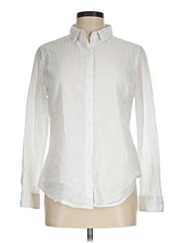 Banana Republic Factory Store Long Sleeve Button-Down Shirt (view 1)