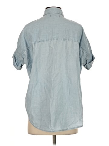 Madewell Chambray Courier Shirt in Buckley Wash (view 2)