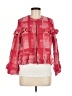 Jack by BB Dakota 100% Polyester Checkered-gingham Red Jacket Size M - photo 1