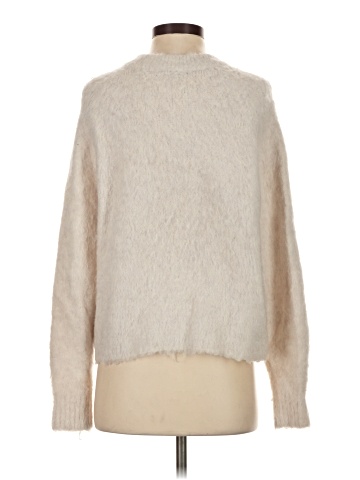 Madewell Brushed V-Neck Sweater (view 2)