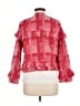 Jack by BB Dakota 100% Polyester Checkered-gingham Red Jacket Size M - photo 2