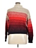 American Eagle Outfitters 100% Acrylic Color Block Red Pullover Sweater Size XL - photo 2