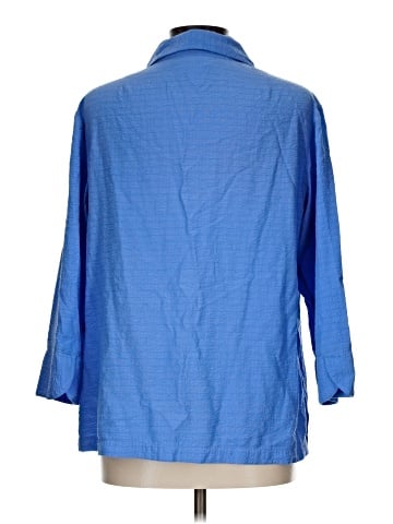 Coldwater Creek 3/4 Sleeve Button-Down Shirt (view 2)