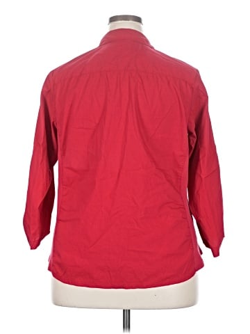 Zac & Rachel 3/4 Sleeve Button-Down Shirt (view 2)