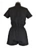 Shein 100% Polyester Solid Black Romper Size 6 - photo 2