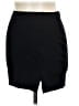 La Clef Solid Black Casual Skirt Size L - photo 1