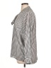 Acevog Houndstooth Gray 3/4 Sleeve Blouse Size XL - photo 5