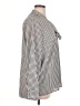 Acevog Houndstooth Gray 3/4 Sleeve Blouse Size XL - photo 4