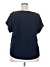 Vintage Rose Blue Short Sleeve Top Size 2X - photo 2