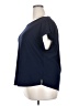 Vintage Rose Blue Short Sleeve Top Size 2X - photo 5