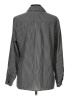 Elementz Stripes Gray Long Sleeve Blouse Size L - photo 2