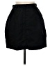 Express 100% Nylon Solid Black Casual Skirt Size 7 - 8 - photo 2