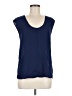 Stella Luce 100% Polyester Blue Sleeveless Blouse Size M - photo 1