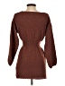 Shein 100% Polyester Brown Casual Dress Size S - photo 2