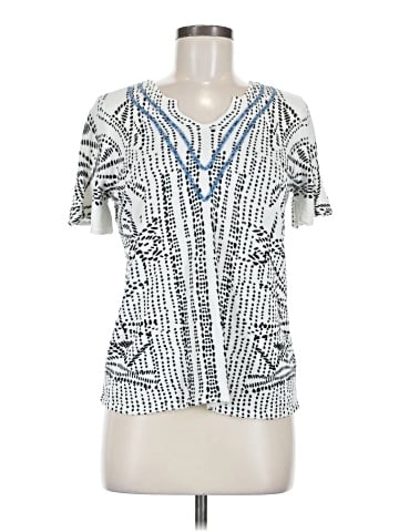 Nic + Zoe Short Sleeve Blouse (view 1)
