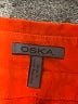 Oska Orange 3/4 Sleeve Button-Down Shirt Size 6 (1) - photo 7