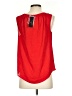 Worthington 100% Polyester Red Sleeveless Blouse Size S - photo 2