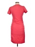 Assorted Brands Solid Red Casual Dress Size L - photo 2