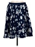 Jason Wu 100% Polyester Floral Blue Casual Skirt Size 8 - photo 1