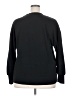 Ava & Viv Solid Black Pullover Sweater Size 2X - photo 2