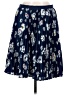 Jason Wu 100% Polyester Floral Blue Casual Skirt Size 8 - photo 2