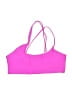 Unbranded Solid Pink Swimsuit Top Size S - photo 1